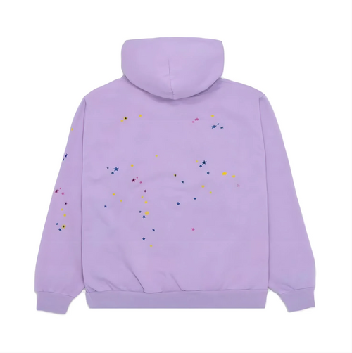 Sp5der Acai Hoodie Purple