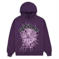 Sp5der Web Hoodie Purple