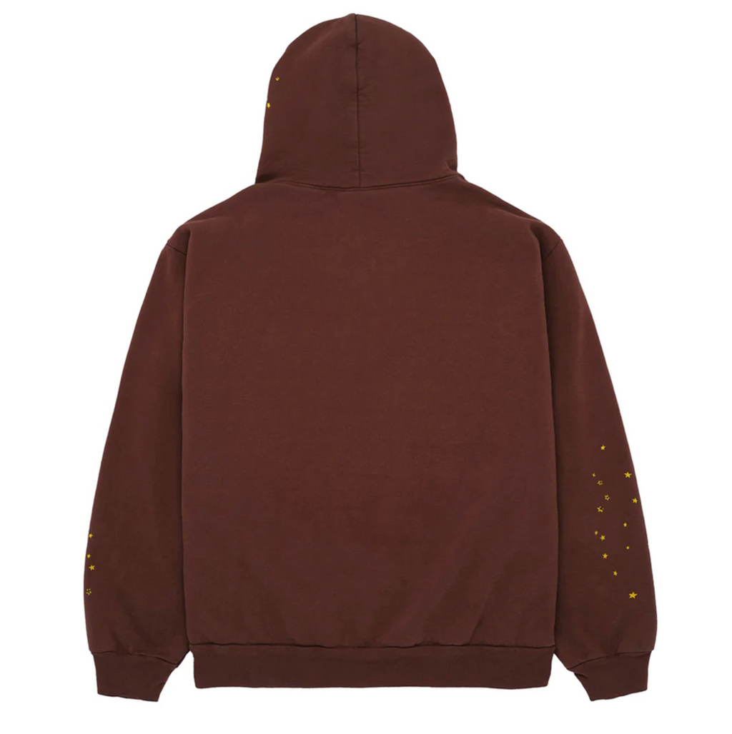 Sp5der Web Hoodie Brown