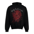 Sp5der OG Rhinestone Logo Hoodie Black