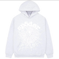 Sp5der OG Web Hoodie Heather Grey