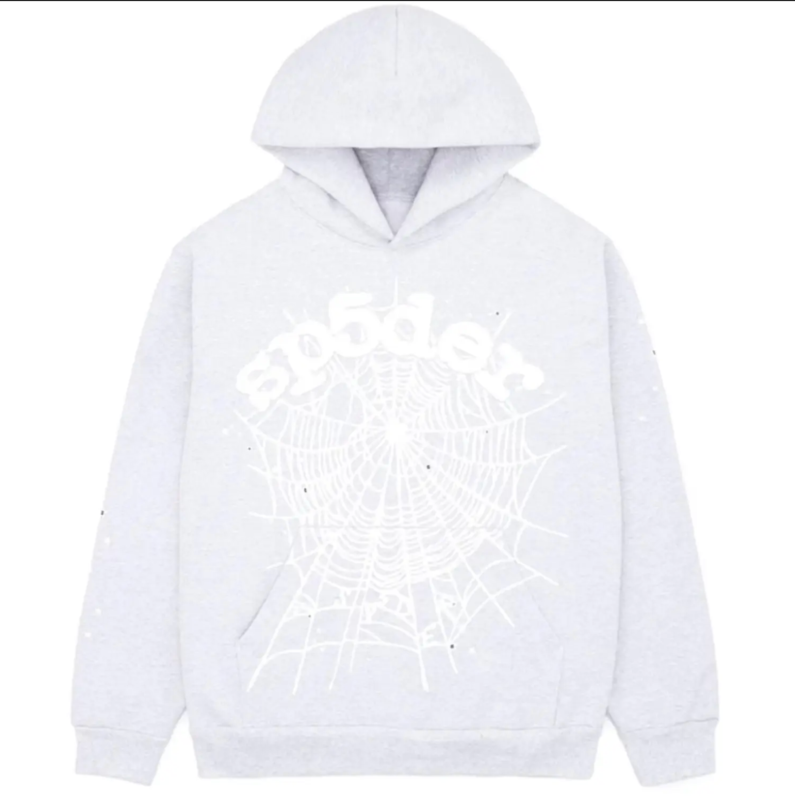 Sp5der OG Web Hoodie Heather Grey