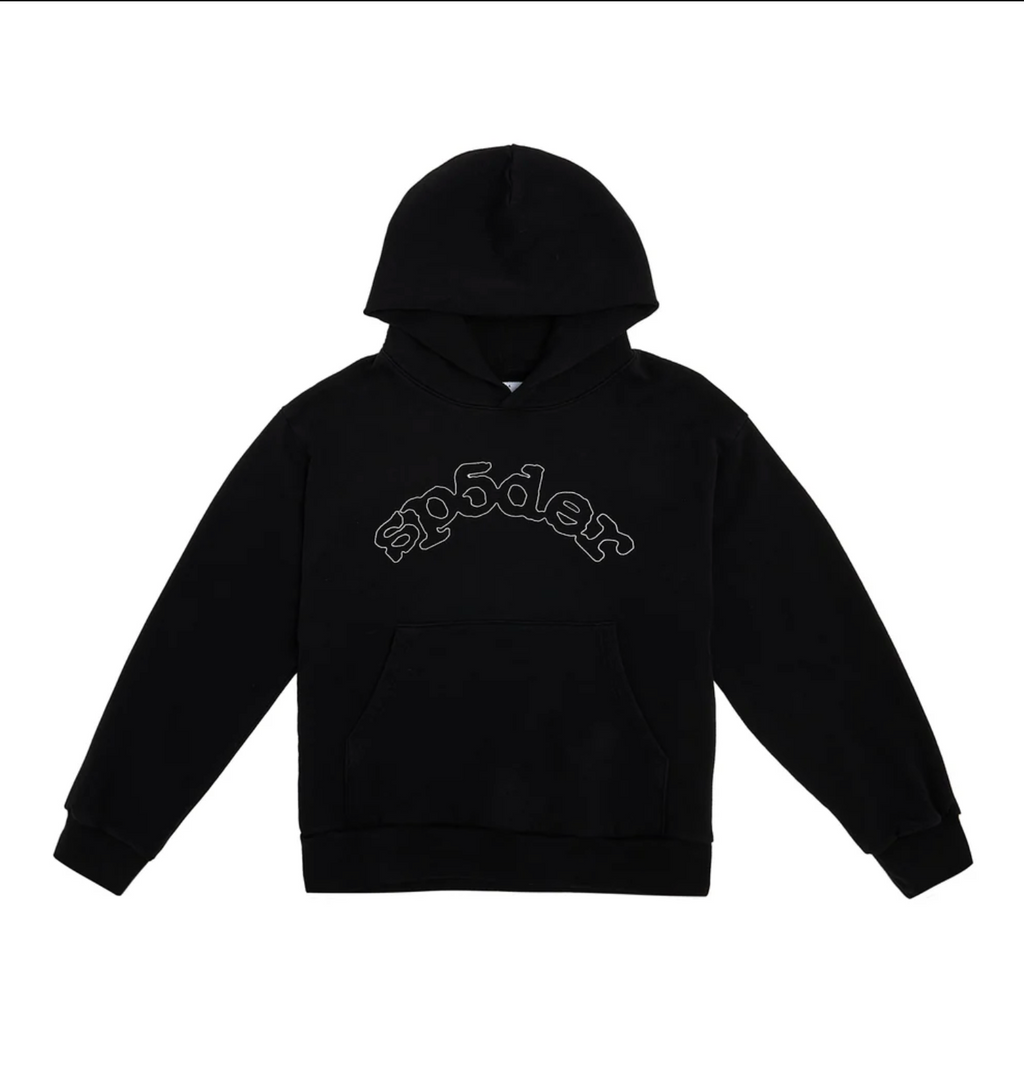 SP5DER OG LOGO HOODIE BLACK