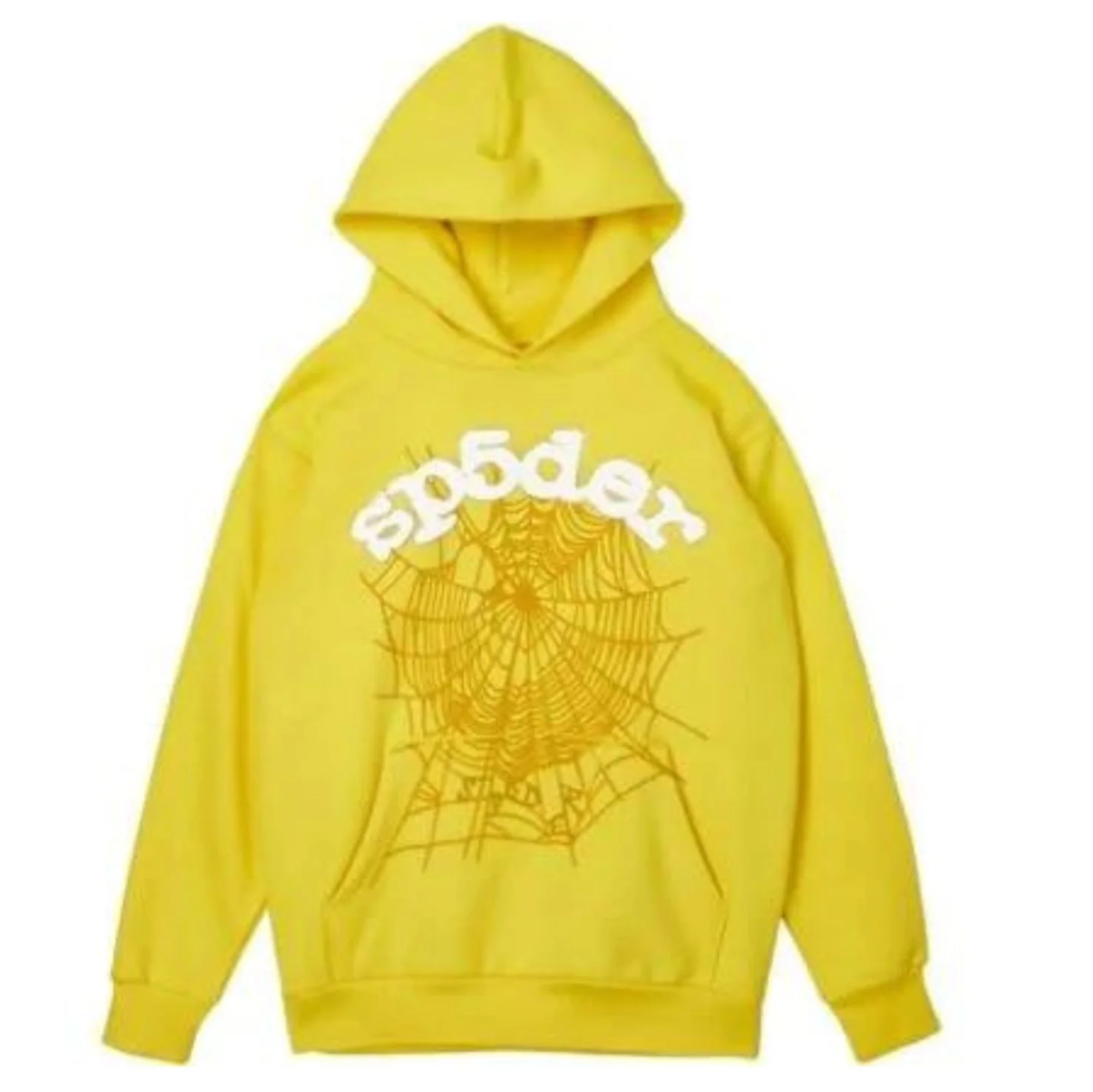 Sp5der Websuit Hoodie Yellow