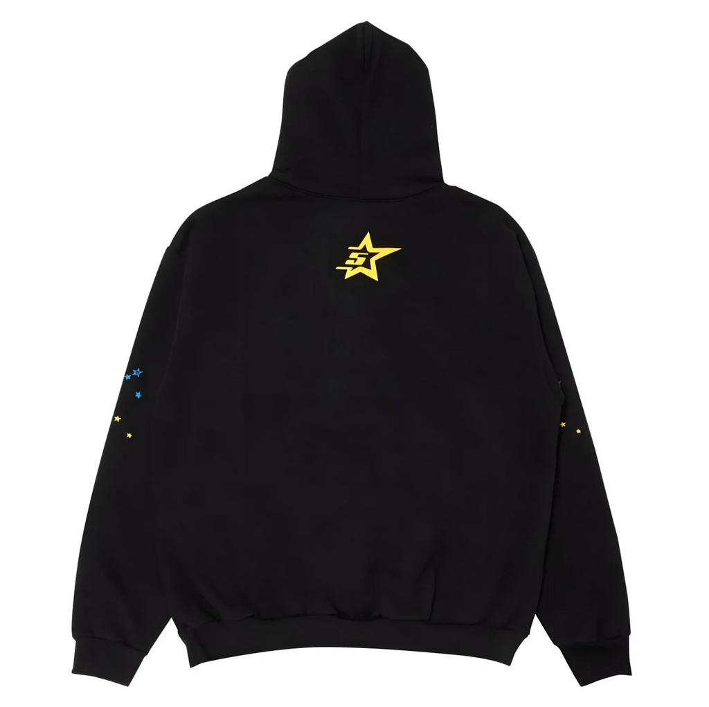 Sp5der P*NK Hoodie Black