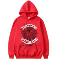Sp5der x Heroes and Villains Hoodie Red
