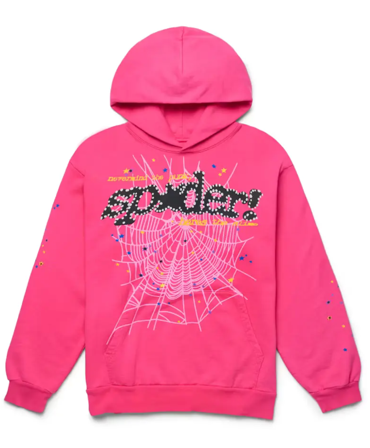 Sp5der P*NK V2 Hoodie Pink