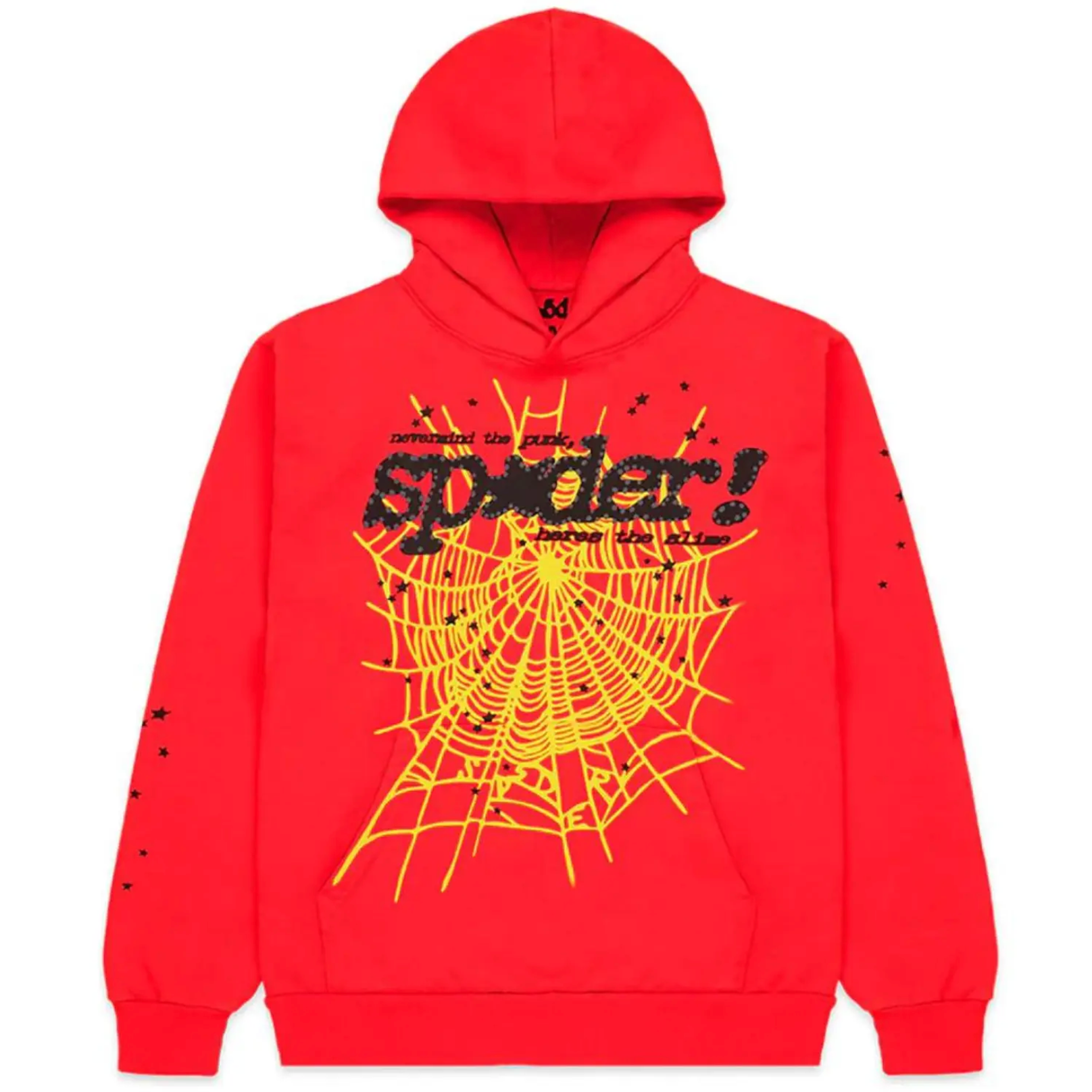 Sp5der P*NK V2 Hoodie Red