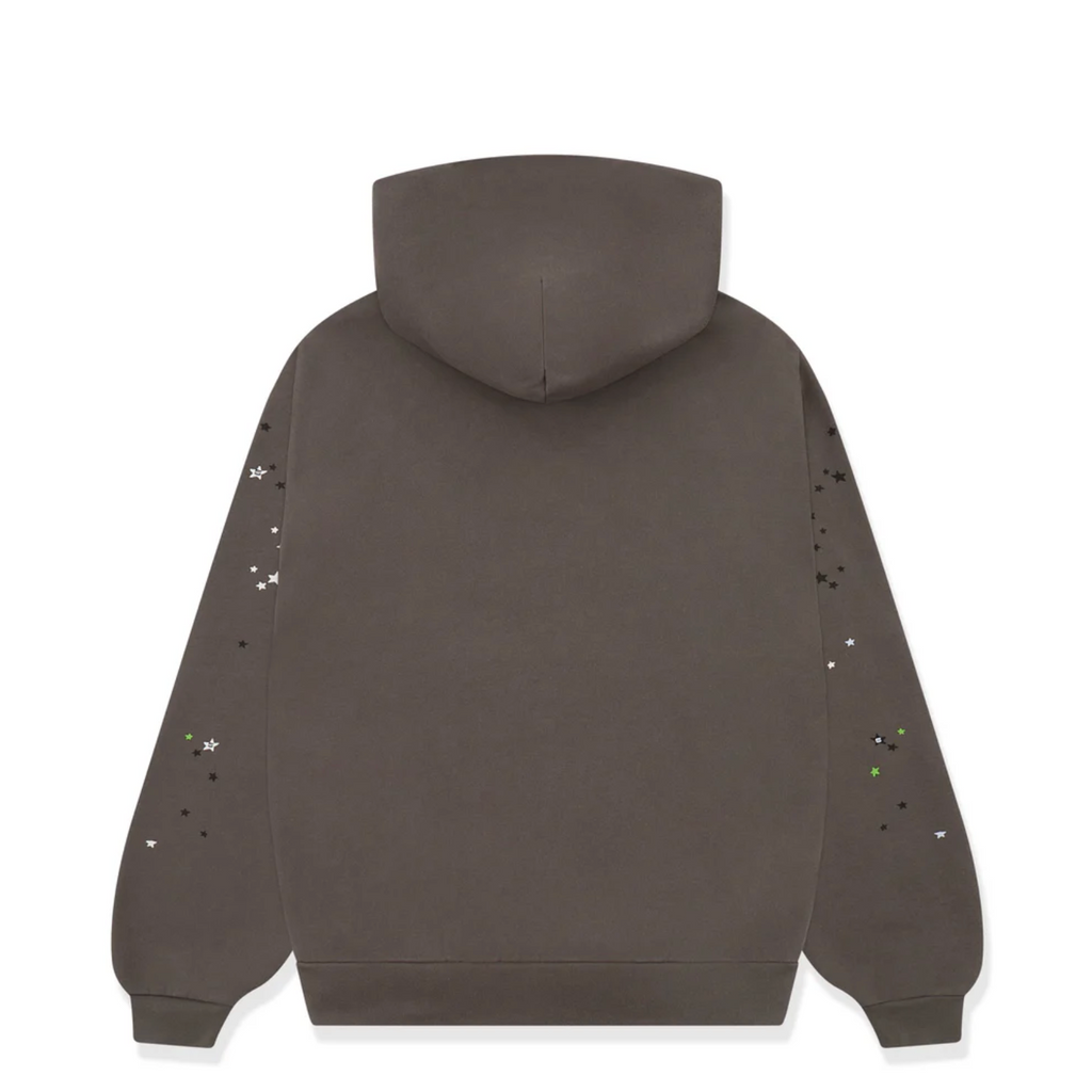 Sp5der Punk V2 Hoodie Slate Grey