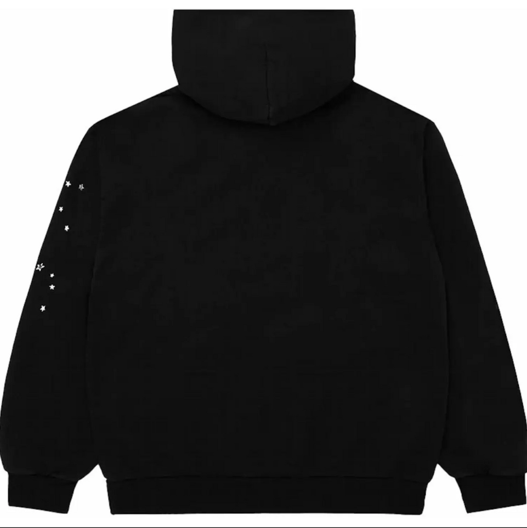 Sp5der I Heart SP5 Souvenir Hoodie Black