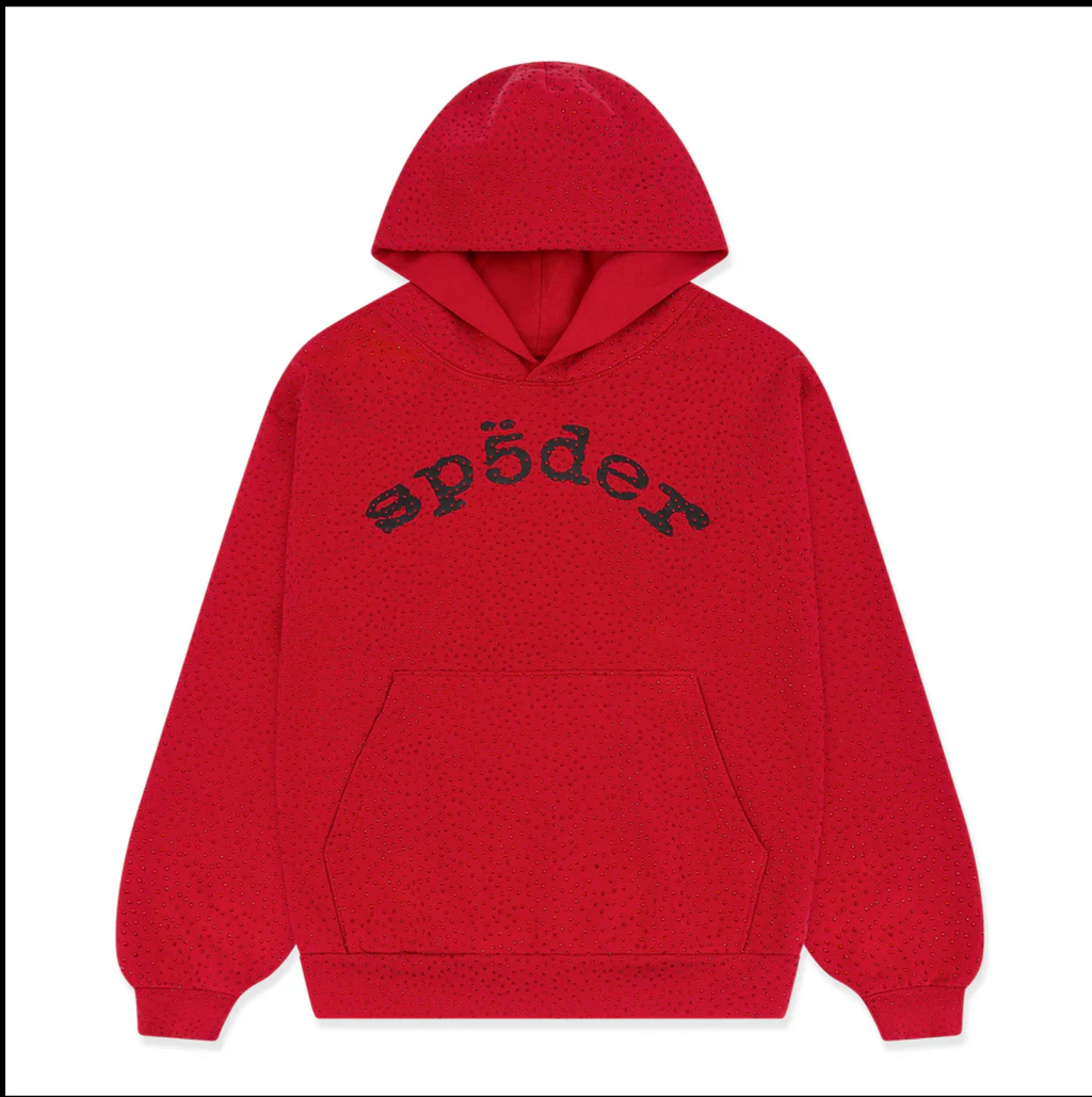 SP5DER VVS HOODIE RED