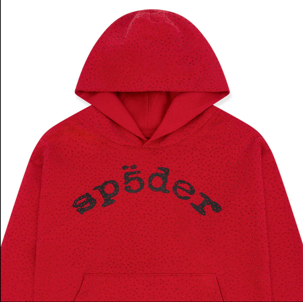 SP5DER VVS HOODIE RED