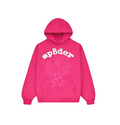 Sp5der Legacy Hoodie 'Pink/White'