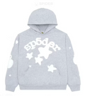 Sp5der Beluga Grey Hoodie