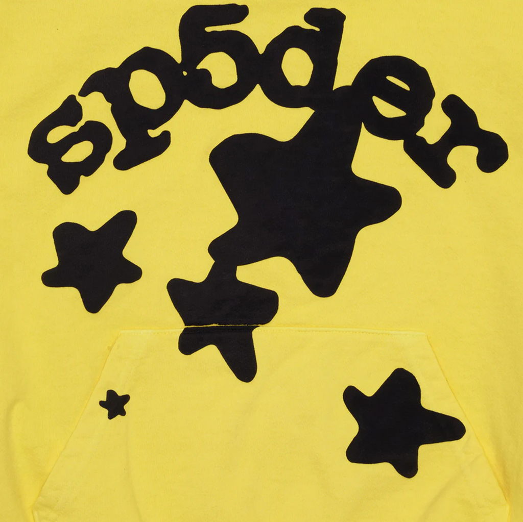 Sp5der Beluga Hoodie Gold