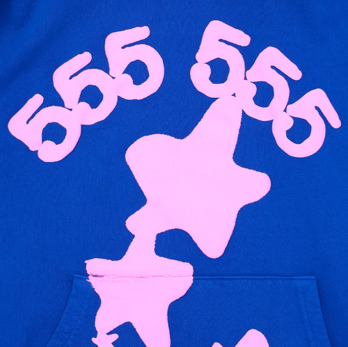 Sp5der Beluga Hoodie Blue