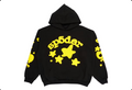 Spider Beluga Hoodie Black Yellow