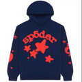 Sp5der Beluga Hoodie Navy