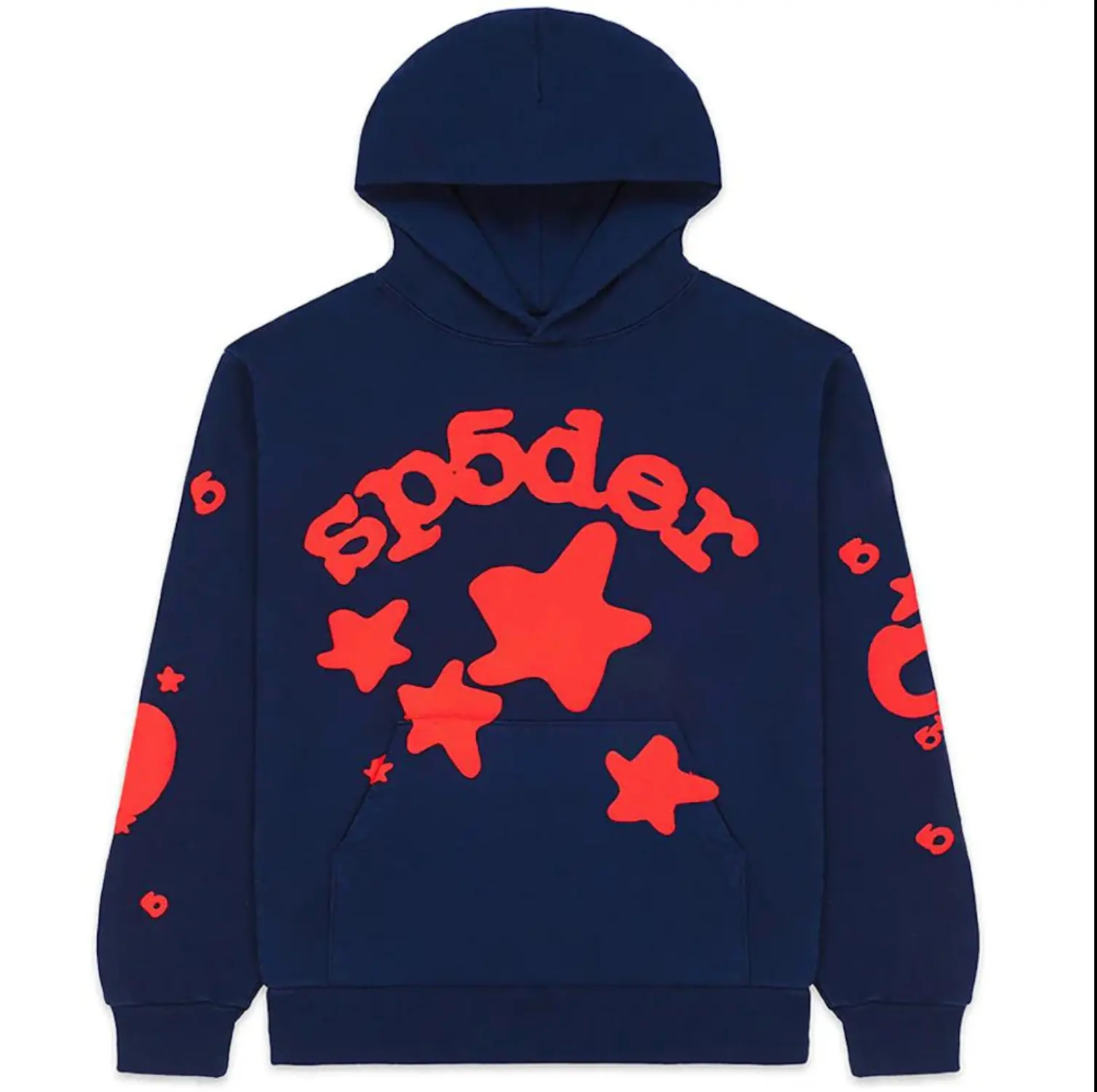 Sp5der Beluga Hoodie Navy