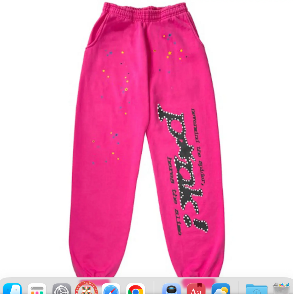 Sp5der P*NK Sweatpants Pink