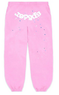 Sp5der Atlanta Sweatpants Pink