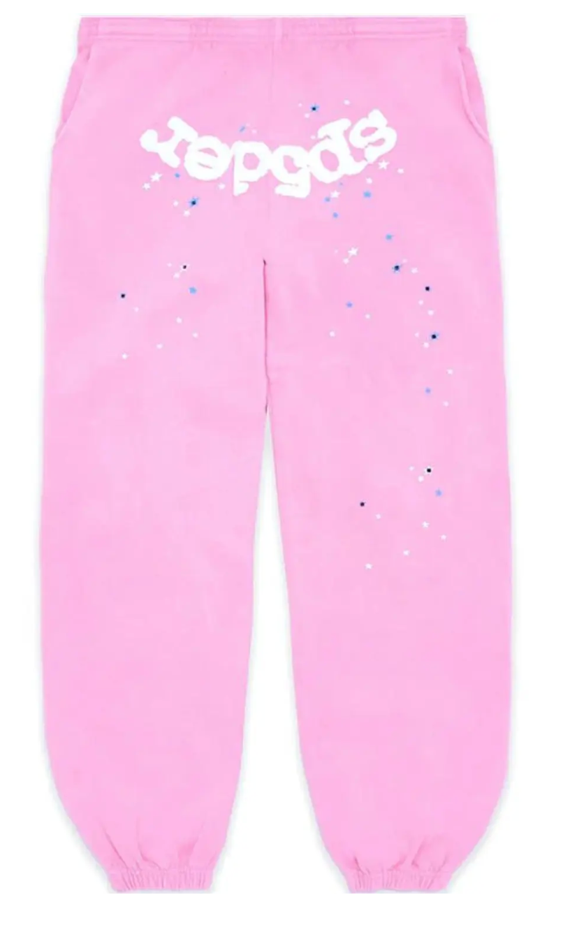 Sp5der Atlanta Sweatpants Pink