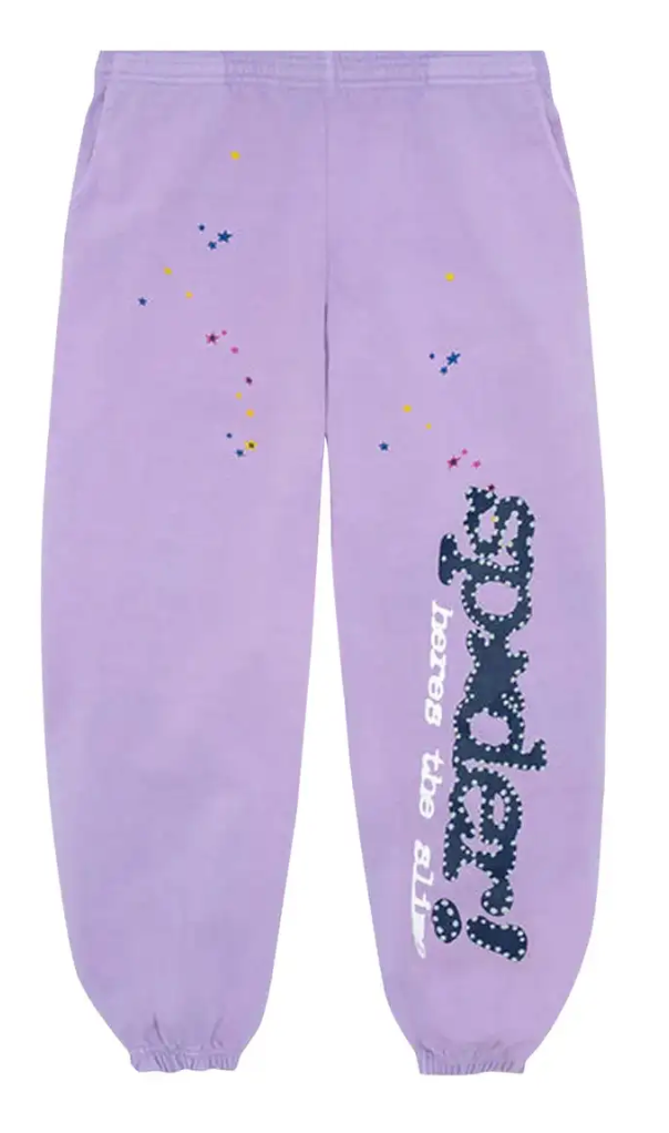 Sp5der Acai Sweatpants Purple