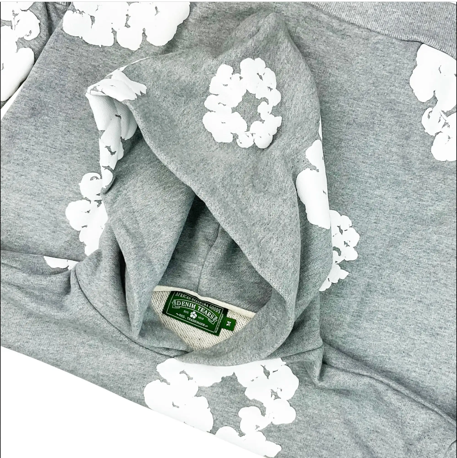 Denim Tears The Cotton Wreath Sweatshirt Grey