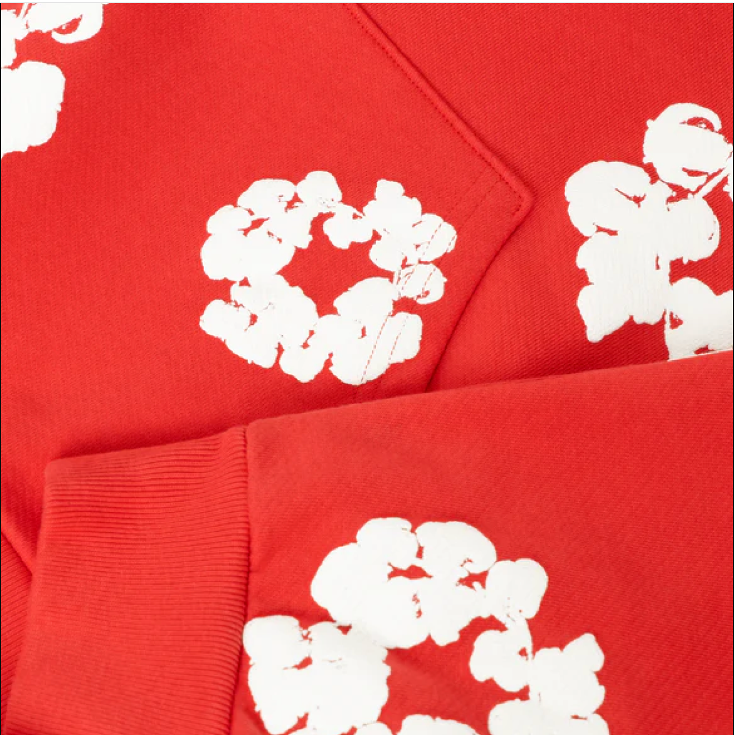 Denim Tears The Cotton Wreath Sweatshirt Red