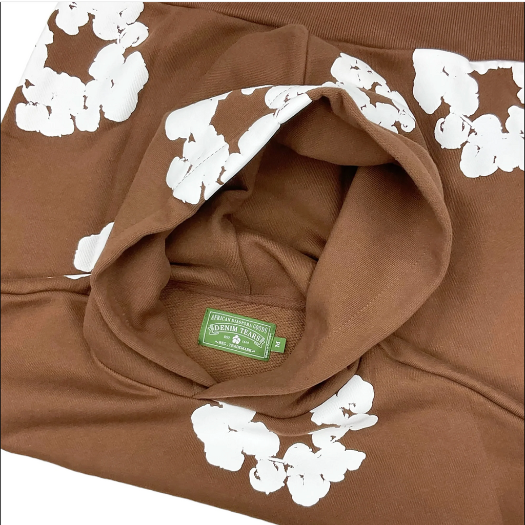 Denim Tears The Cotton Wreath Sweatshirt Brown