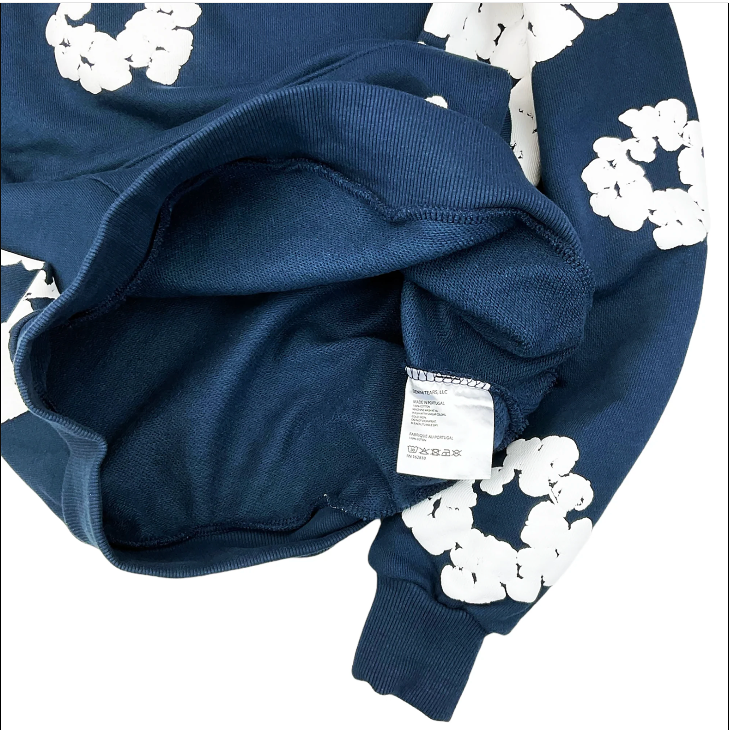 Denim Tears The Cotton Wreath Sweatshirt Navy