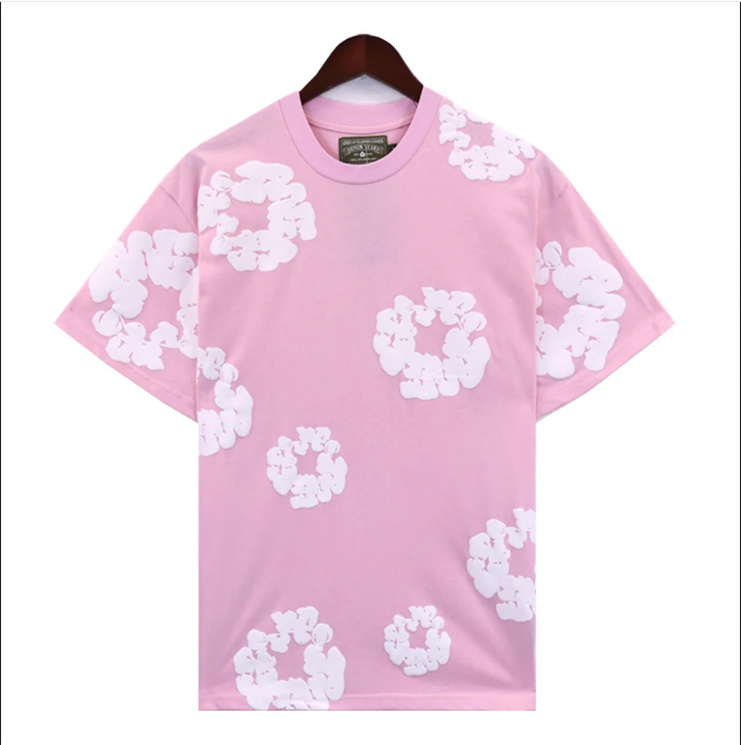 Denim Tears Cotton Wreath Tee “Powder Pink Bloom”