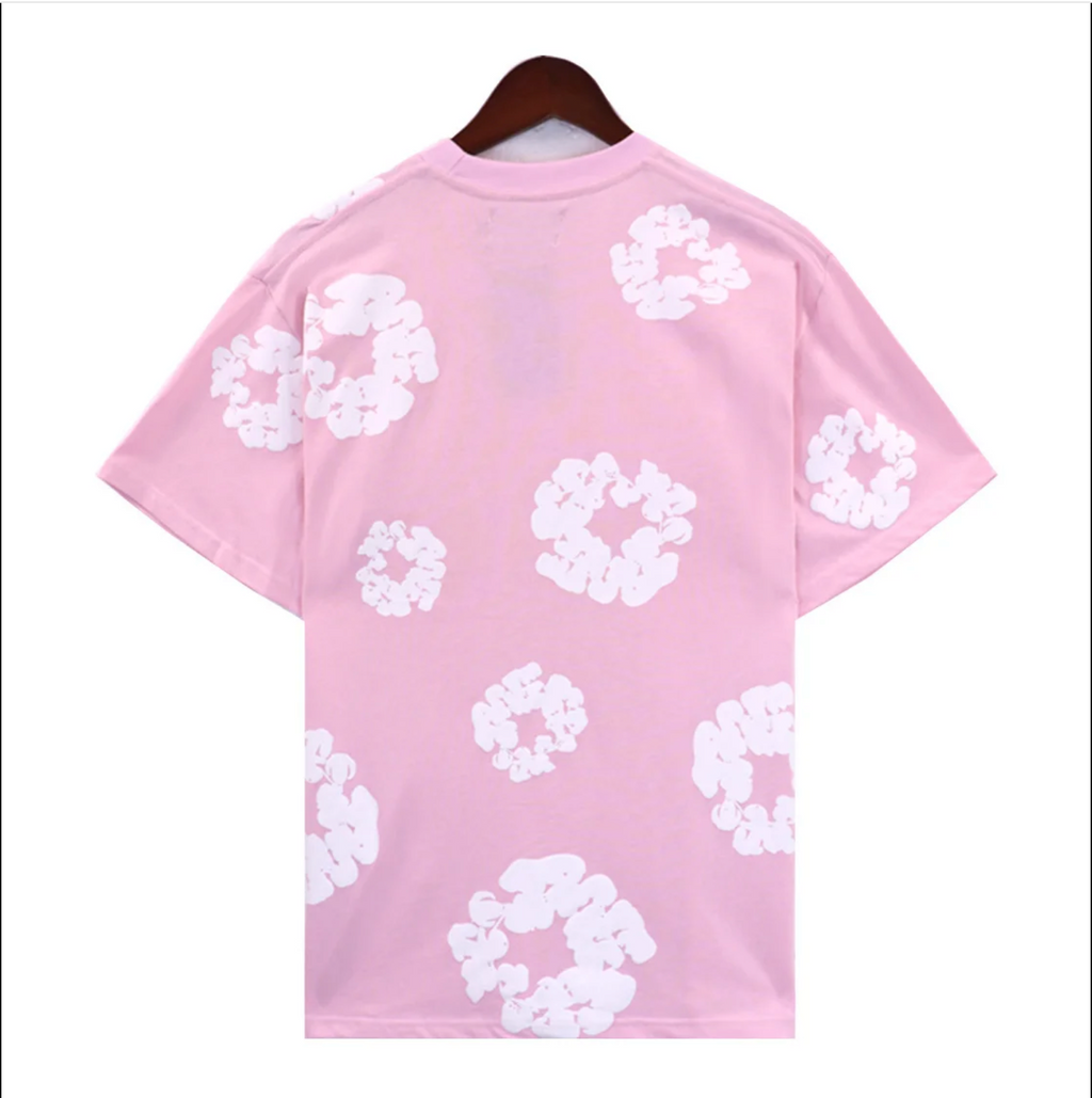 Denim Tears Cotton Wreath Tee “Powder Pink Bloom”