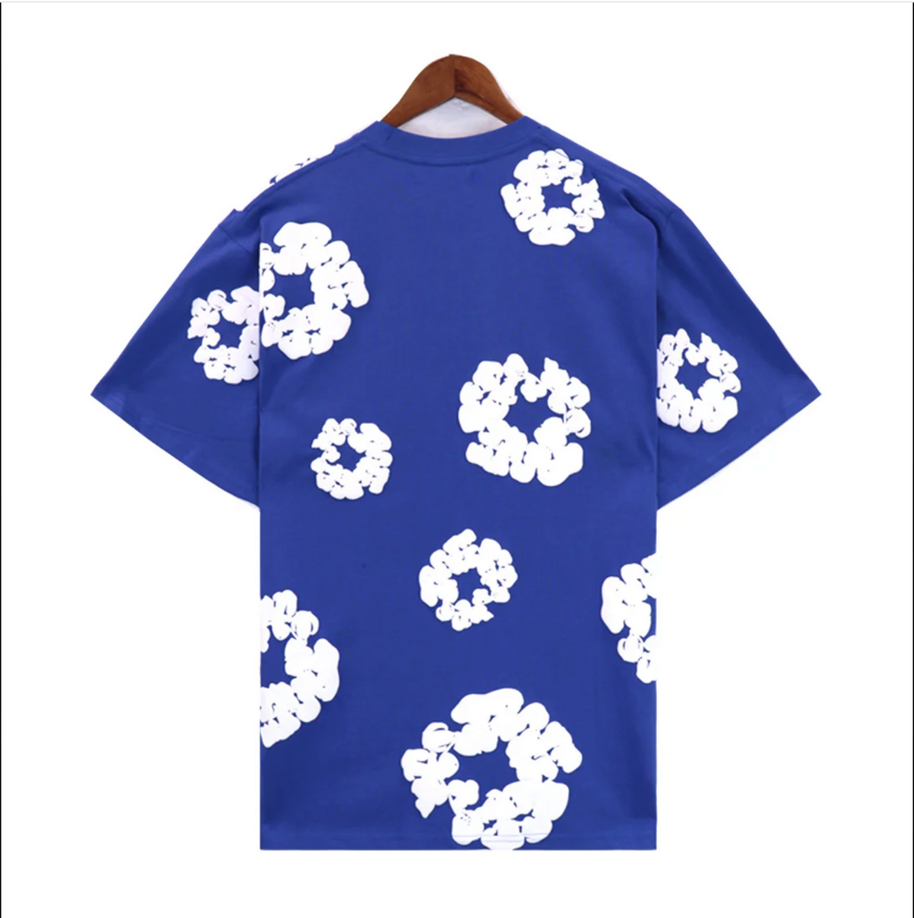 Denim Tears Cotton Wreath Tee “Royal Blue Pulse”
