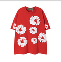 Denim Tears Cotton Wreath T-Shirt “Red White Pop”