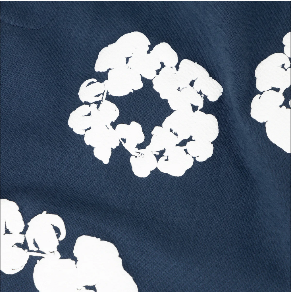 Denim Tears The Cotton Wreath Sweatpants Navy
