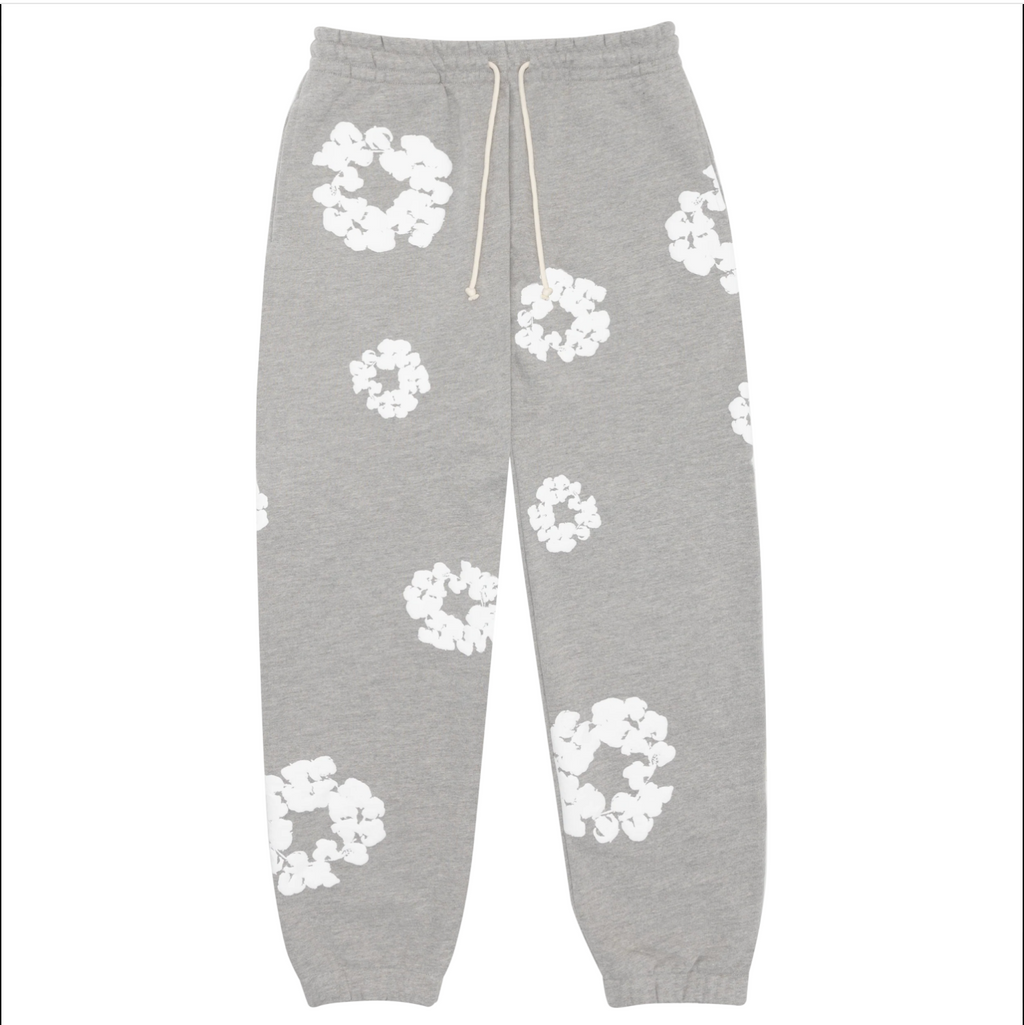 Denim Tears The Cotton Wreath Sweatpants Grey
