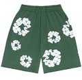 Denim Tears The Cotton Wreath Shorts Green