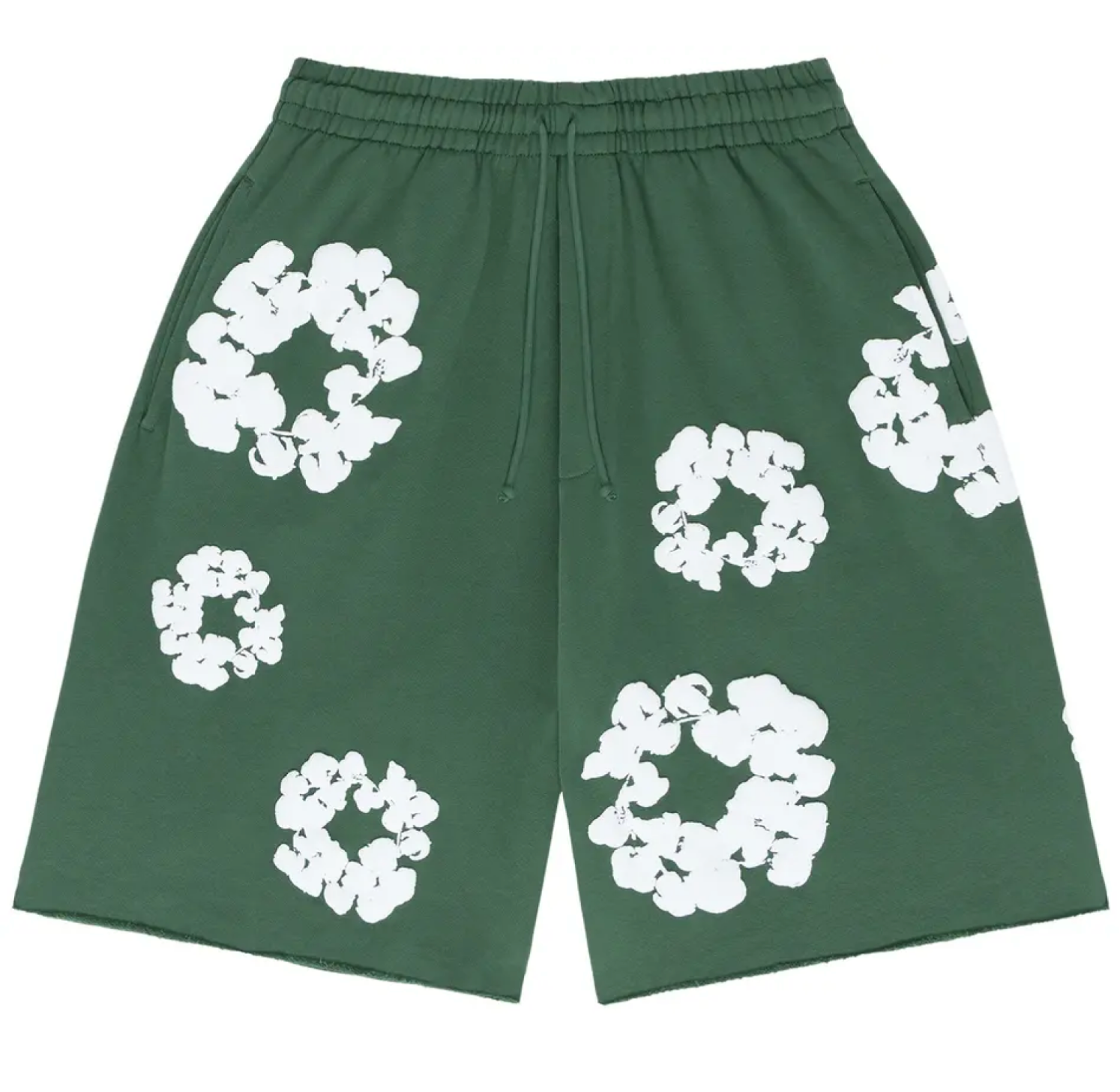Denim Tears The Cotton Wreath Shorts Green