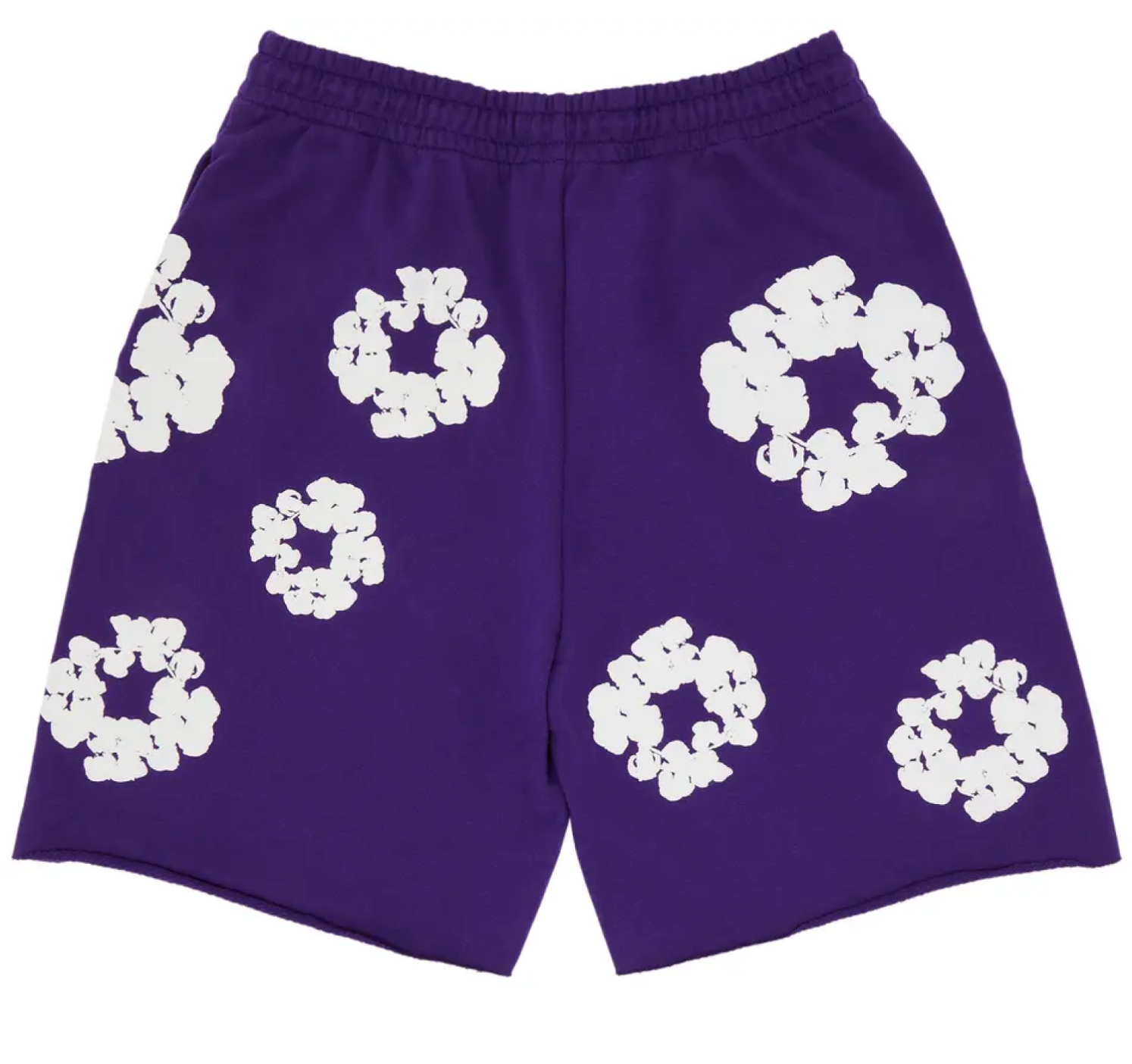 Denim Tears The Cotton Wreath Shorts Purple