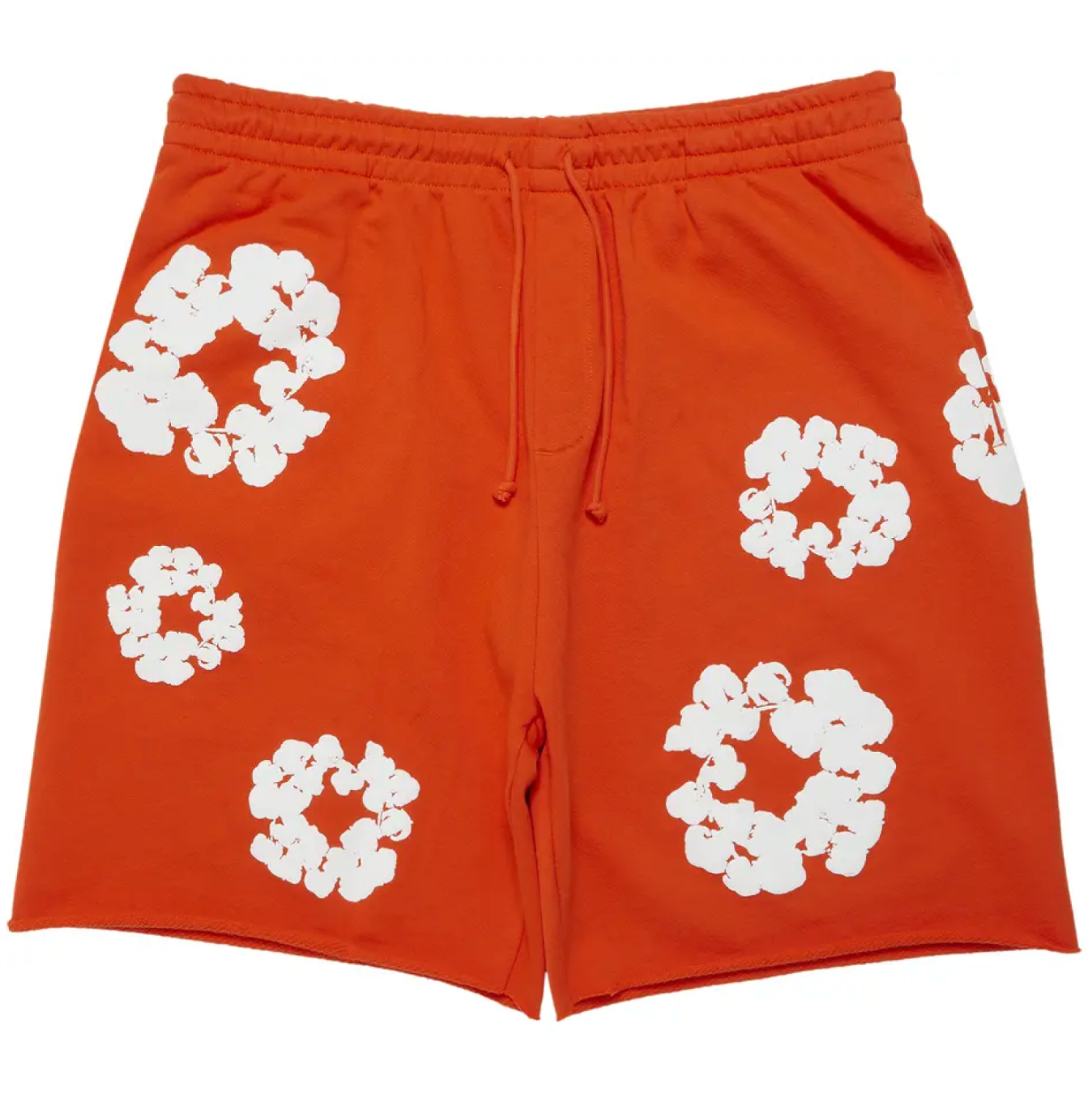 Denim Tears The Cotton Wreath Shorts Orange