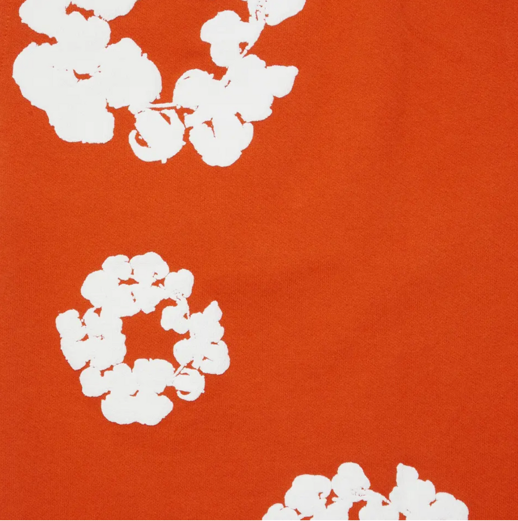 Denim Tears The Cotton Wreath Shorts Orange