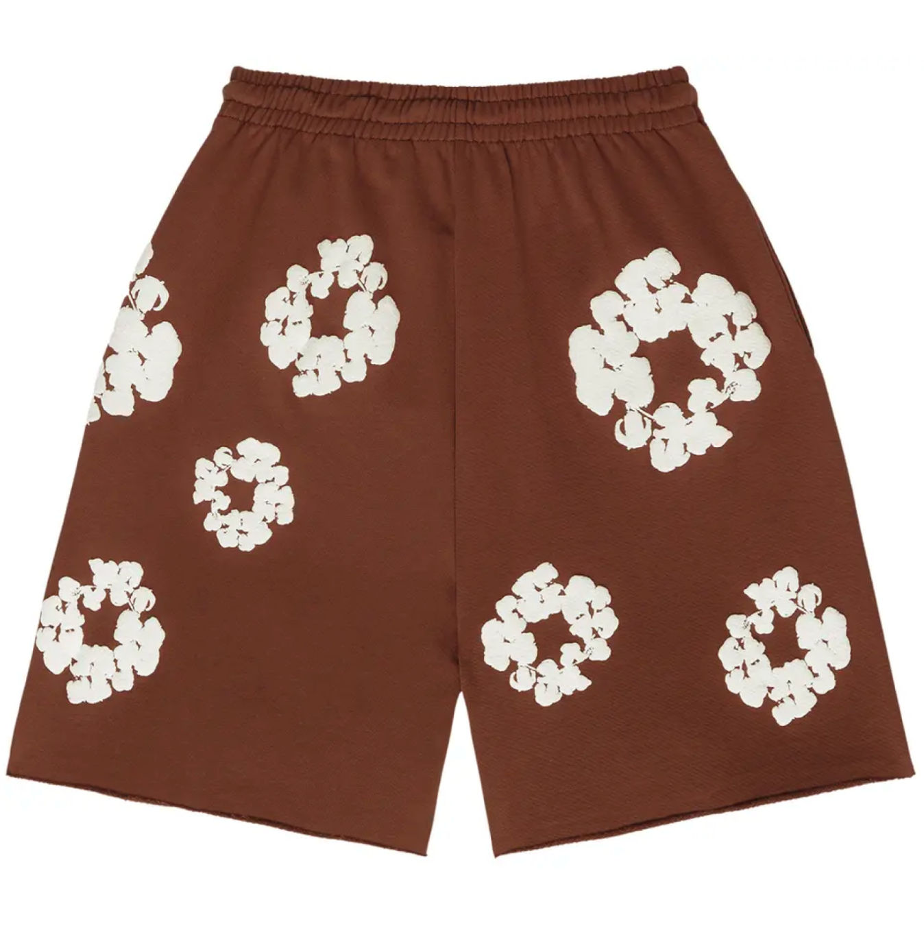 Denim Tears The Cotton Wreath Shorts Brown