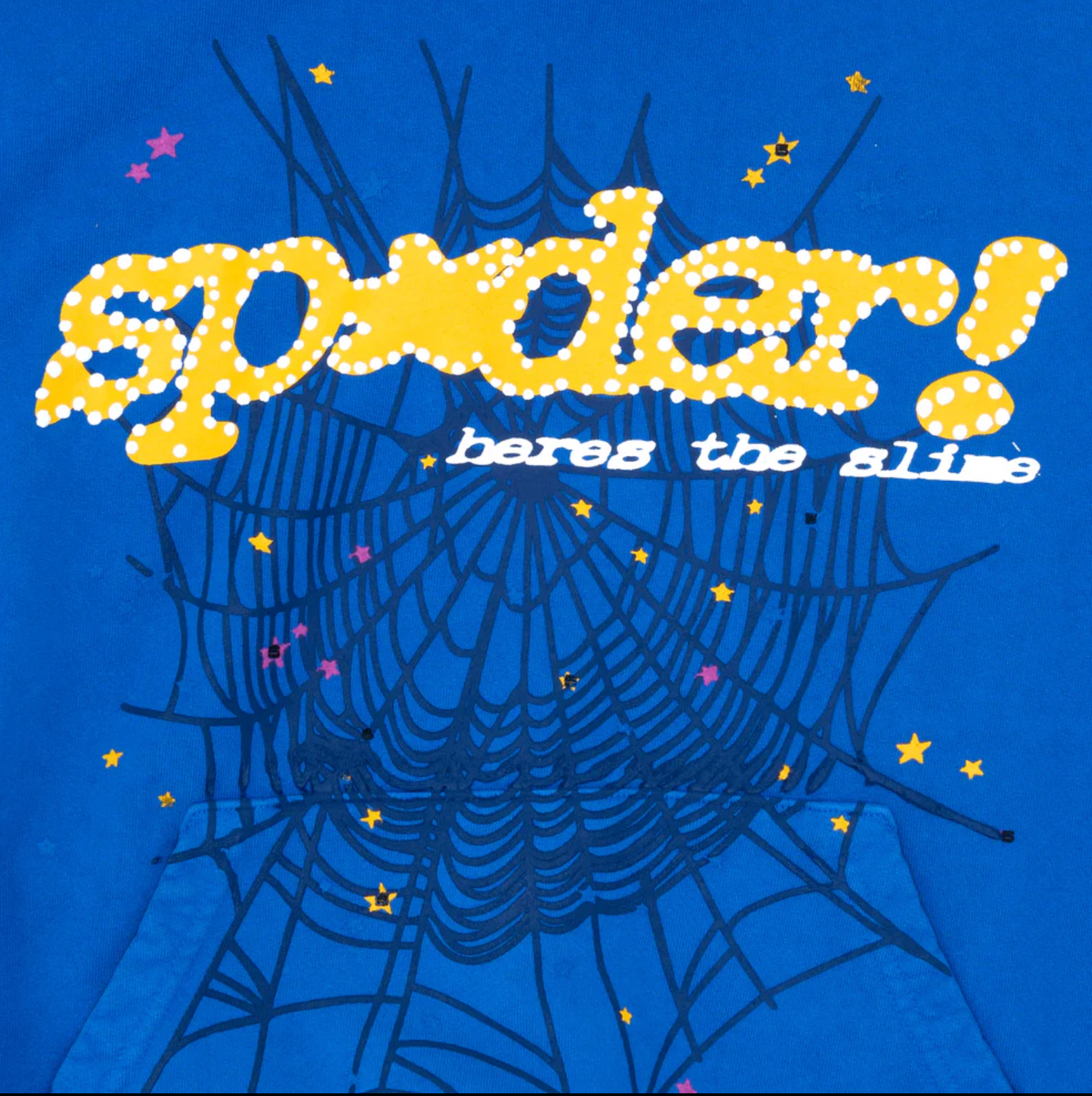 Sp5der TC Hoodie Blue