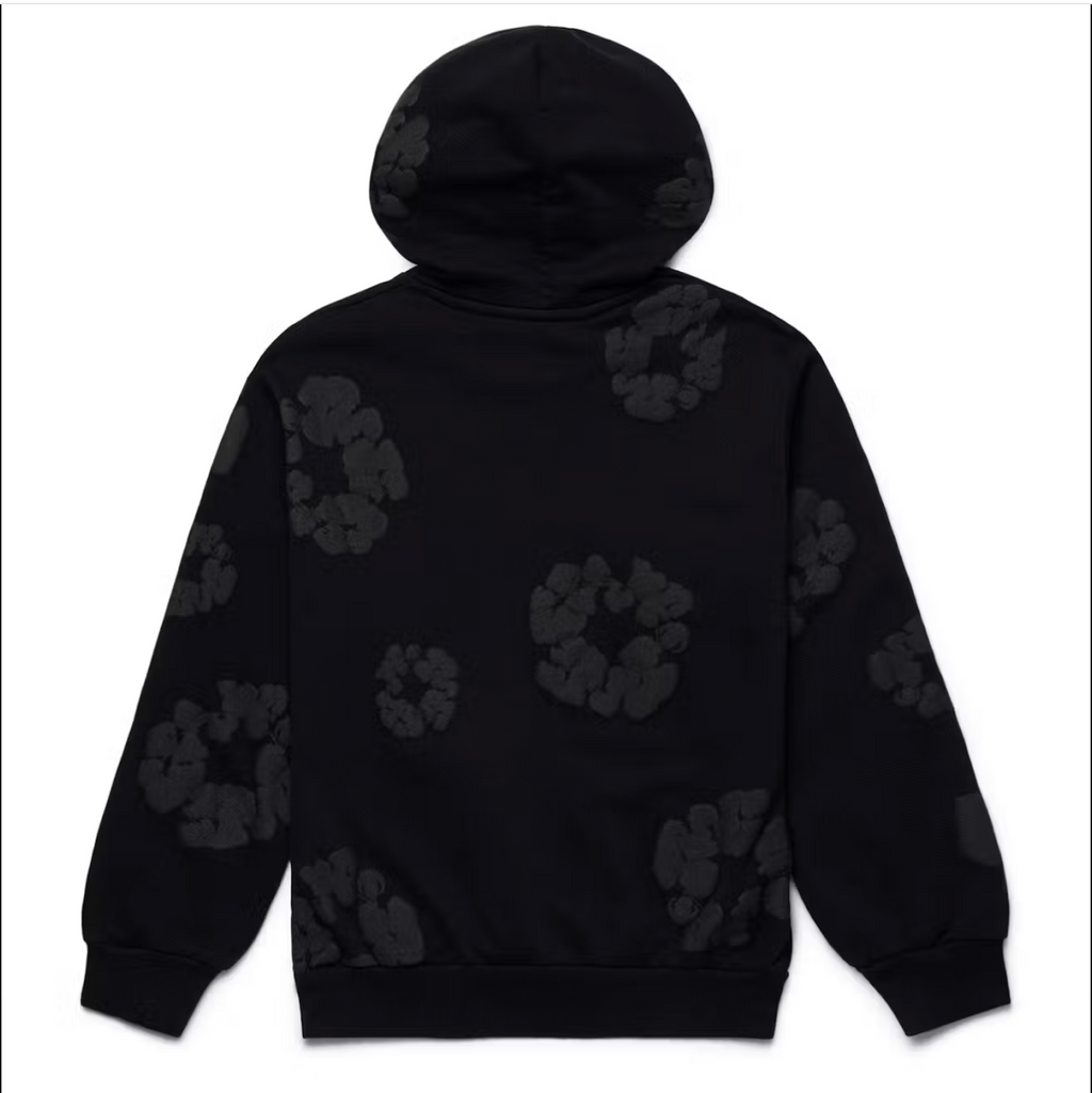 Denim Tears The Cotton Wreath Sweatshirt Black Monochrome